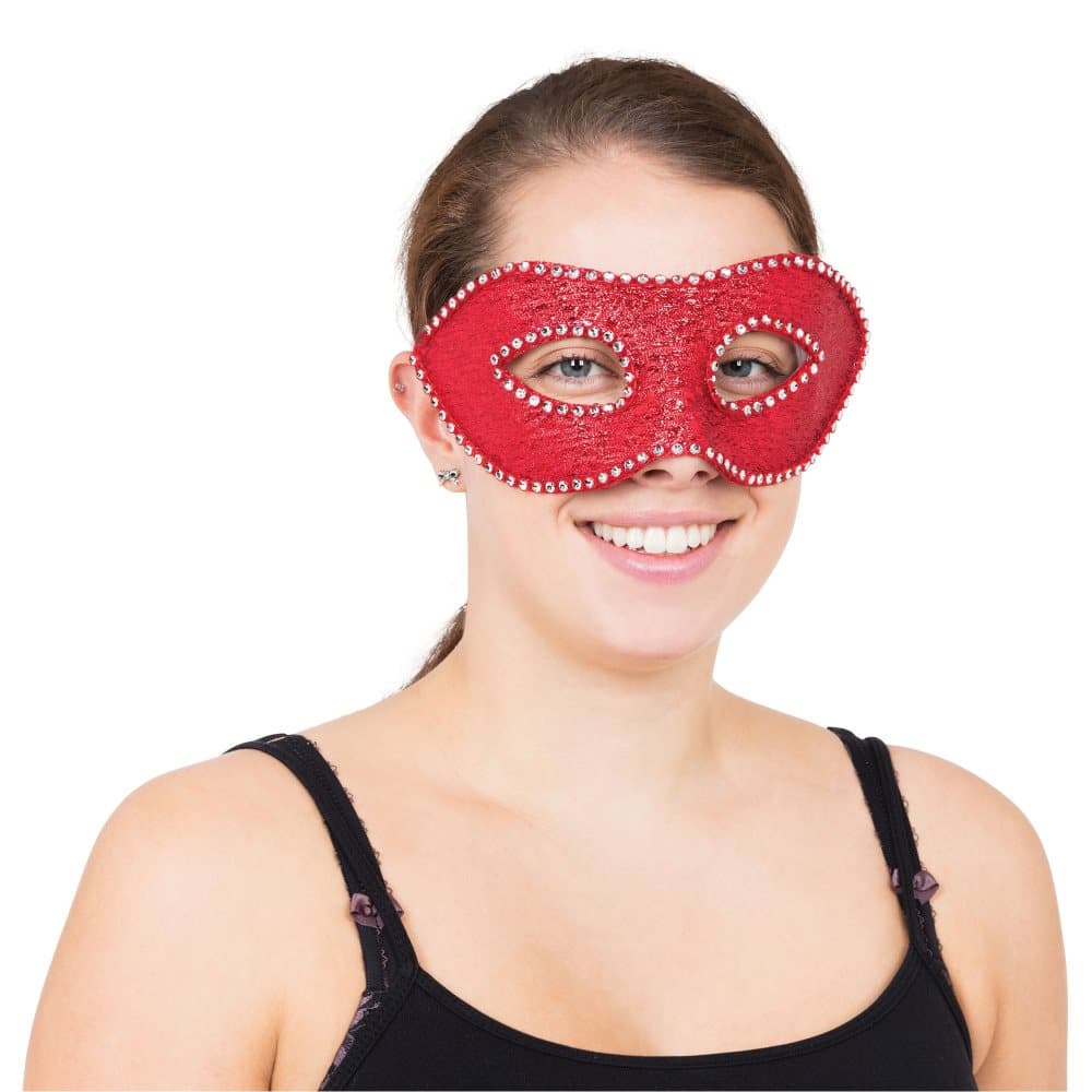 Bristol Novelty Unisex vuxen ögonmask med strass
