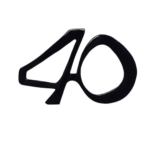 Bristol Novelty Birthday Glasses 40 One Size