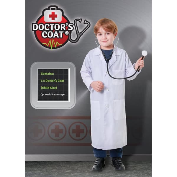 Bristol Novelty Childrens/Kids Doctor Coat
