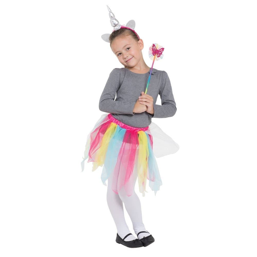 Bristol Novelty Barn/flickor Rainbow Unicorn Set