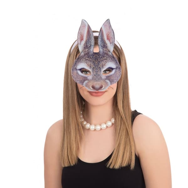 Bristol Novelty Unisex Adults Bunny Mask