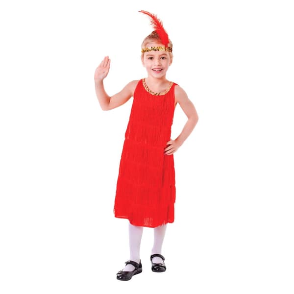 Bristol Novelty Barn/flickor Flapper-dräkt