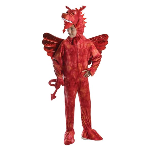 Bristol Novelty Drage kostume til børn/unge Red L