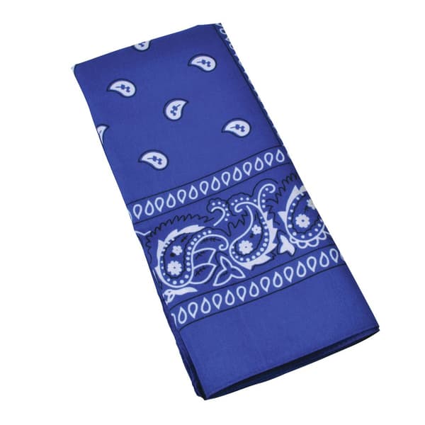Bristol Novelty Cowboy bandana Blue One Size