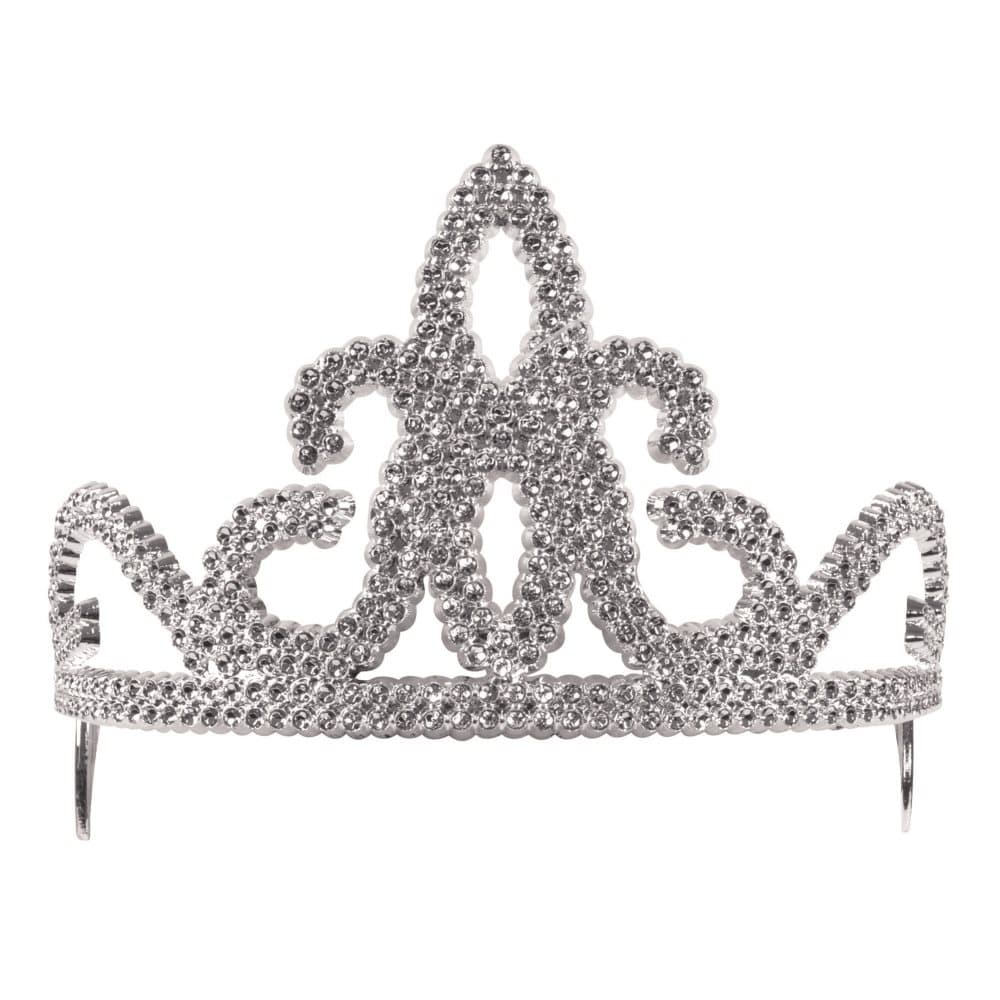 Bristol Novelty Tiara med juveler i plast (12 st)