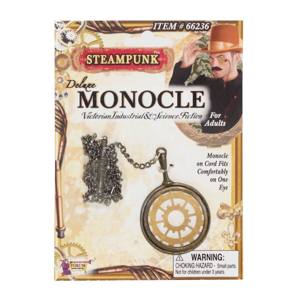Bristol Novelty Unisex vuxna Steampunk monokel