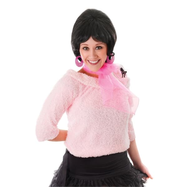 Bristol Novelty Unisex Adults Poodle Scarf Pink One Size