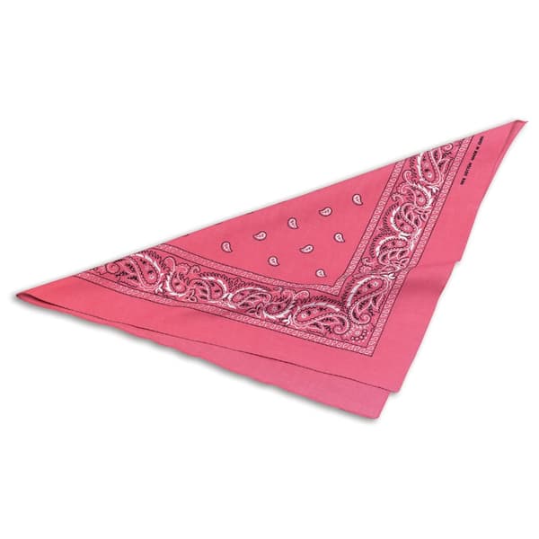 Bristol Novelty Cowgirl bandana Pink One Size