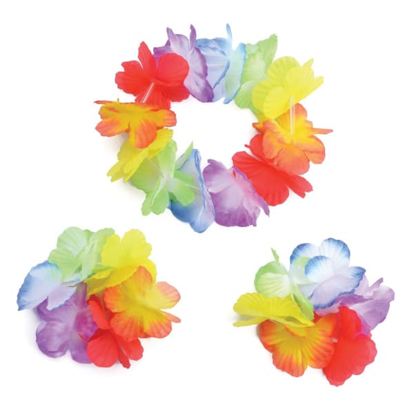 Bristol Novelty Hawaiian armband och fotbojor Multicoloured One Size