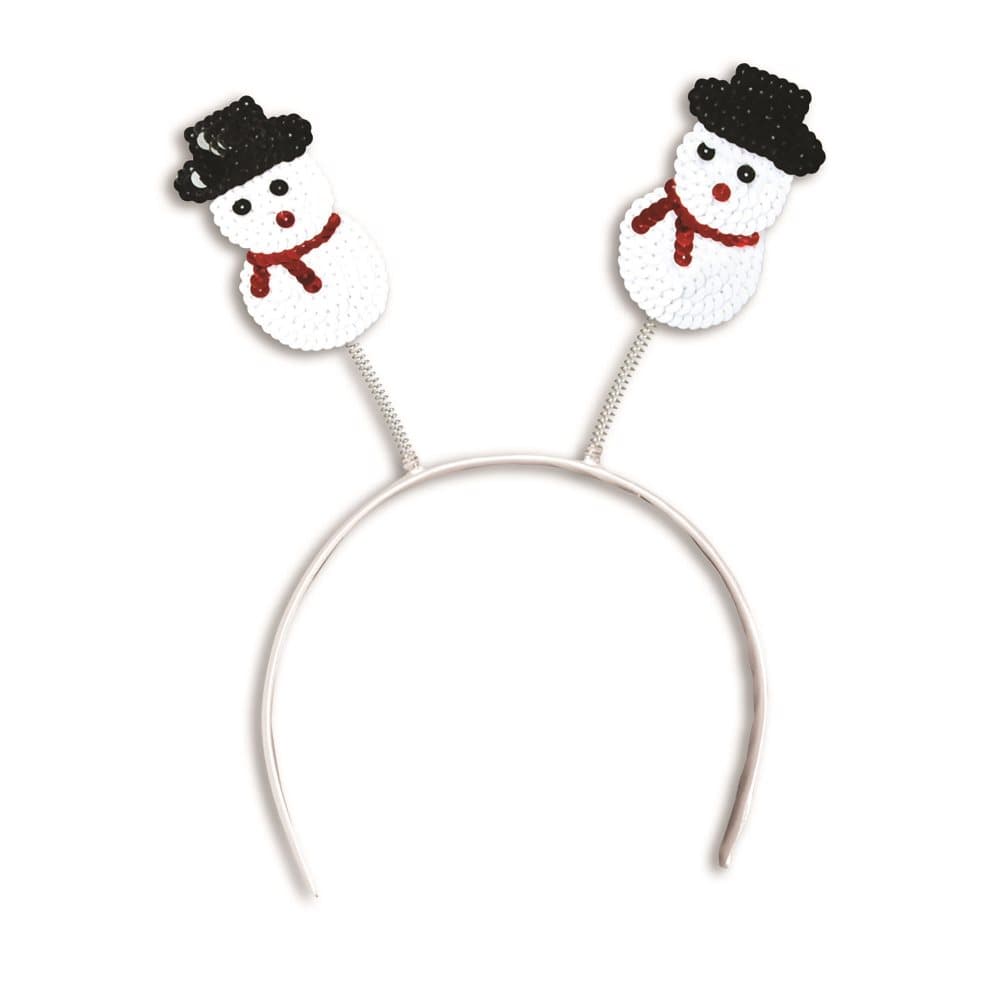 Bristol Novelty Unisex vuxna Snowman Head Boppers