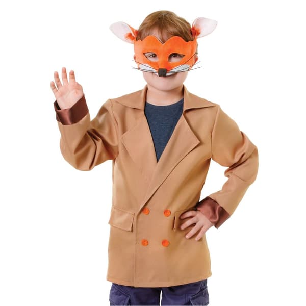 Bristol Novelty Childrens/Kids Fox Jacket Brown M