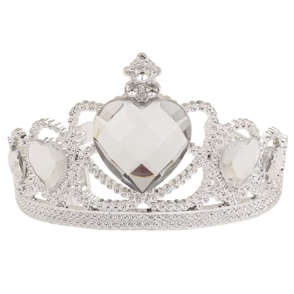 Bristol Novelty Womens/Ladies Plastic Stone Tiara Clear One Size