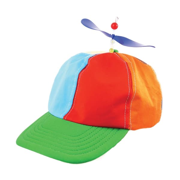 Bristol Novelty Unisex helikopter klovnehat Multicoloured One Size