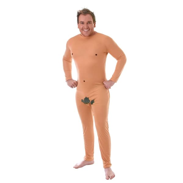 Bristol Novelty Mens Adam Costume Beige One Size