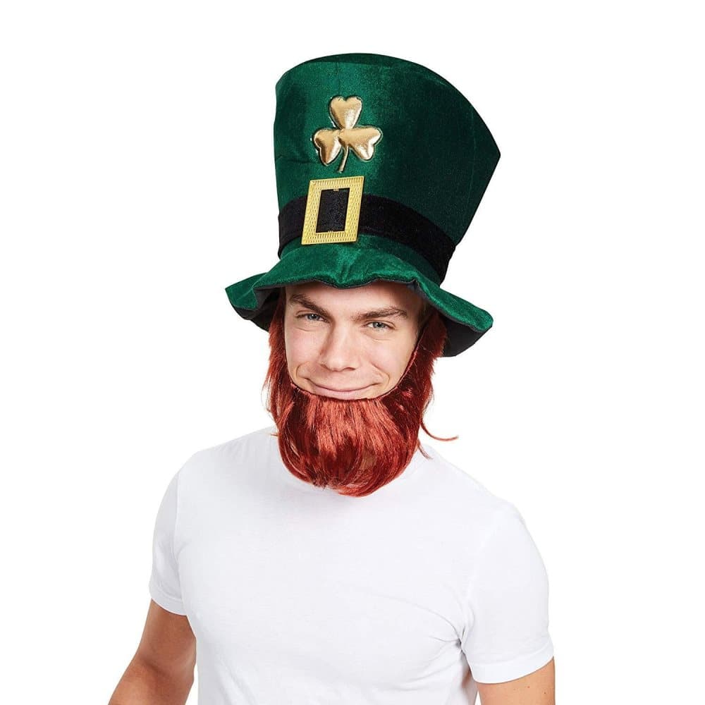 Bristol Novelty Unisex Leprechaun falskt skägg