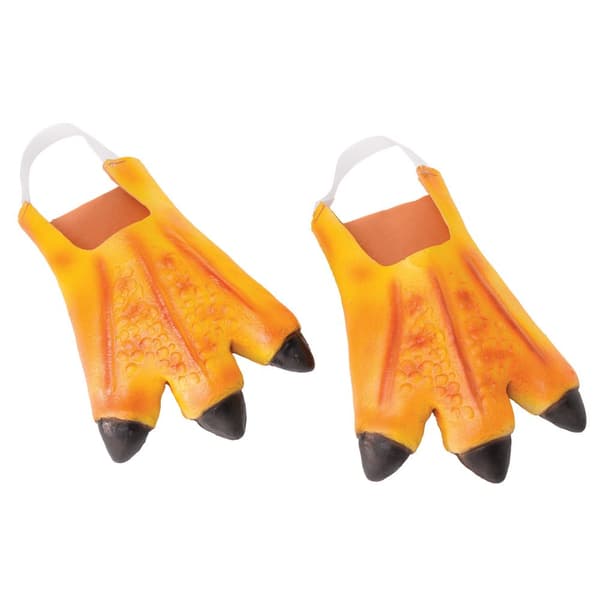 Bristol Novelty Chicken Feet Yellow One Size