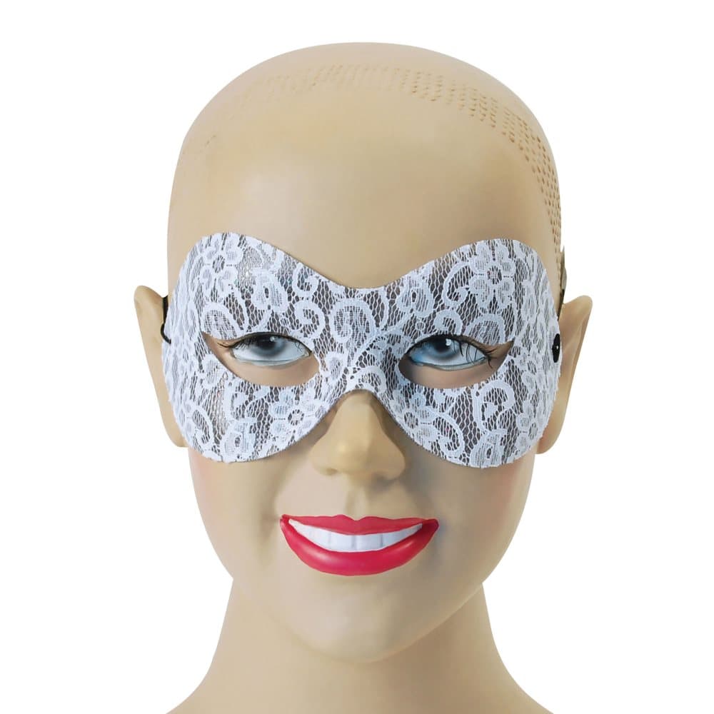 Bristol Novelty Unisex Vuxna Lace Domino Eye Mask