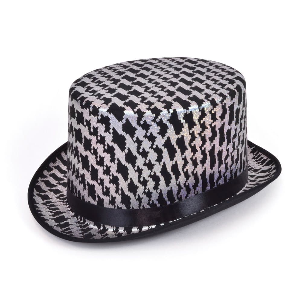 Bristol Novelty Unisex vuxna Diamond Pattern Top Hat