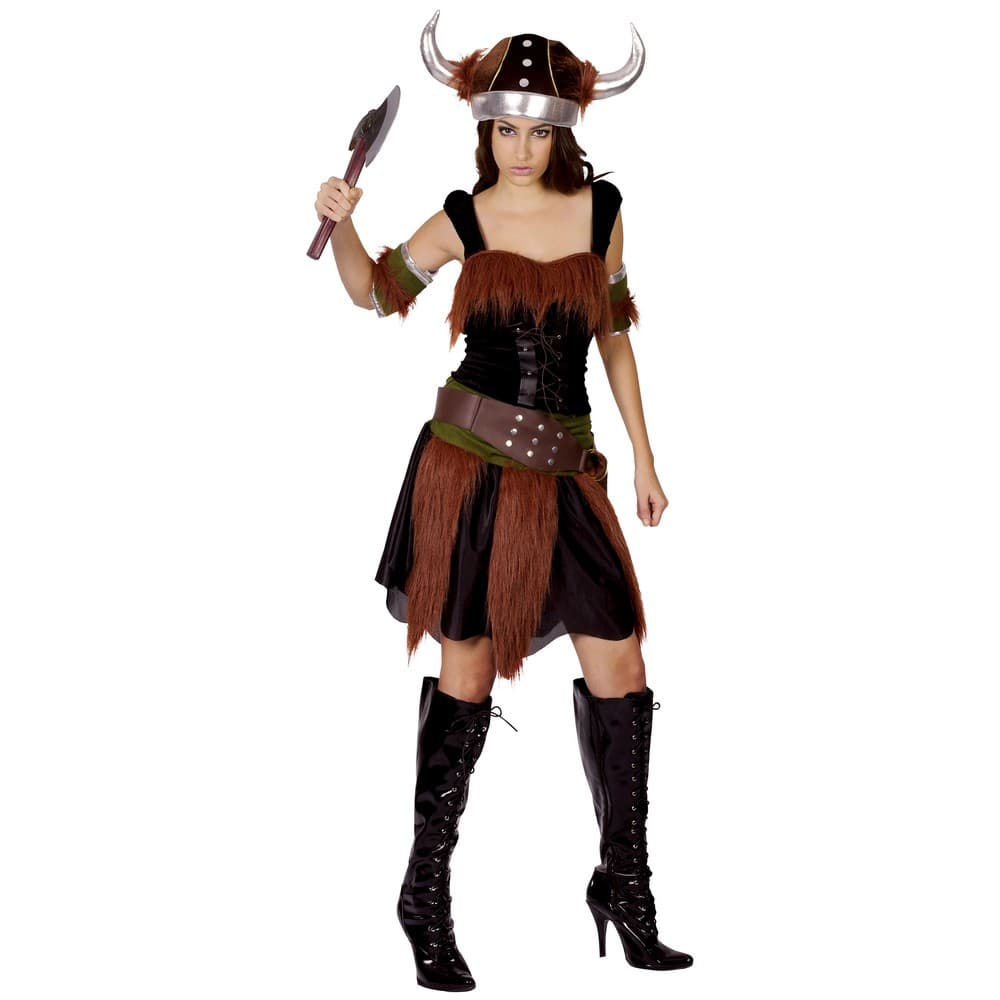 Bristol Novelty Vikingdräkt för kvinnor och damer