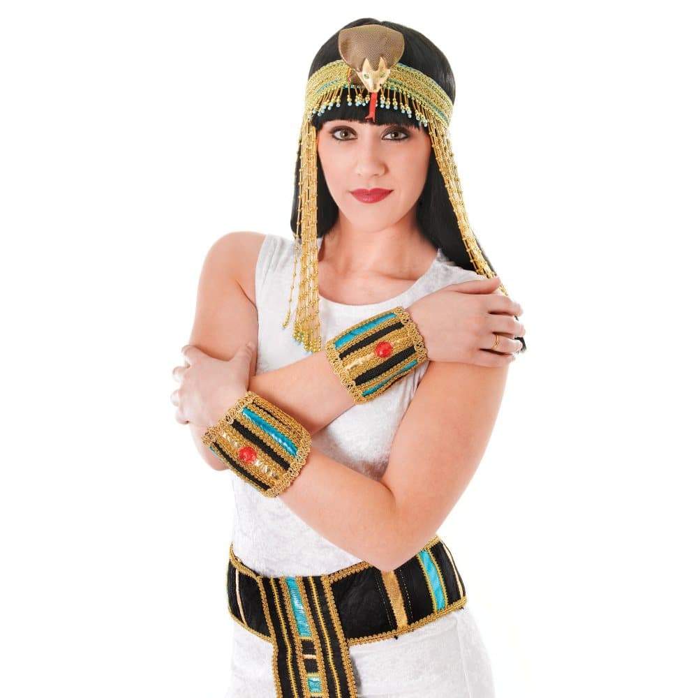 Bristol Novelty Egyptiska armband för vuxna (1 par)