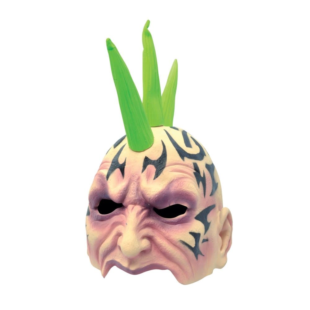 Bristol Novelty Unisex tatuering Mohawk mask