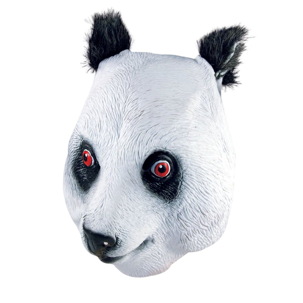 Bristol Novelty Unisex Panda gummi huvudmask