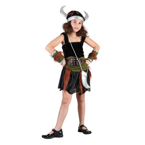 Bild av Bristol Novelty Barn / flickor Viking Girl Costume