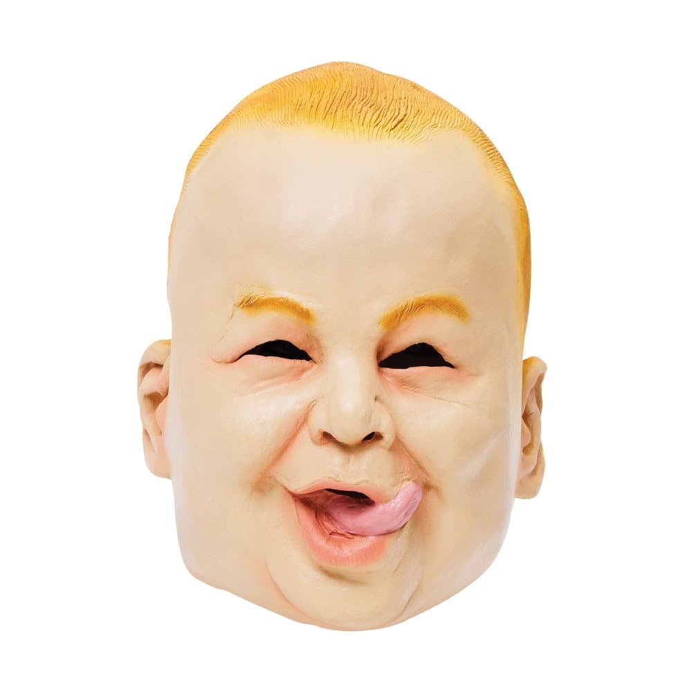 Bristol Novelty Skrattande baby pojke mask