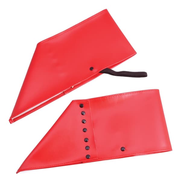 Bristol Novelty Unisex voksen Spats med pigge (par) Red One Size