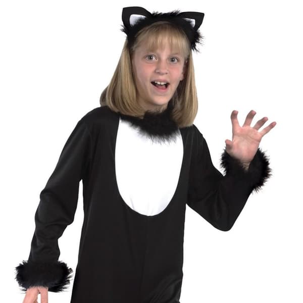 Bristol Novelty Kostym för katt för barn/barn