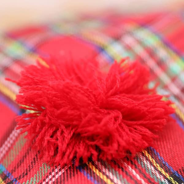 Bristol Novelty Unisex Adults Scots Tartan Hat And Hair
