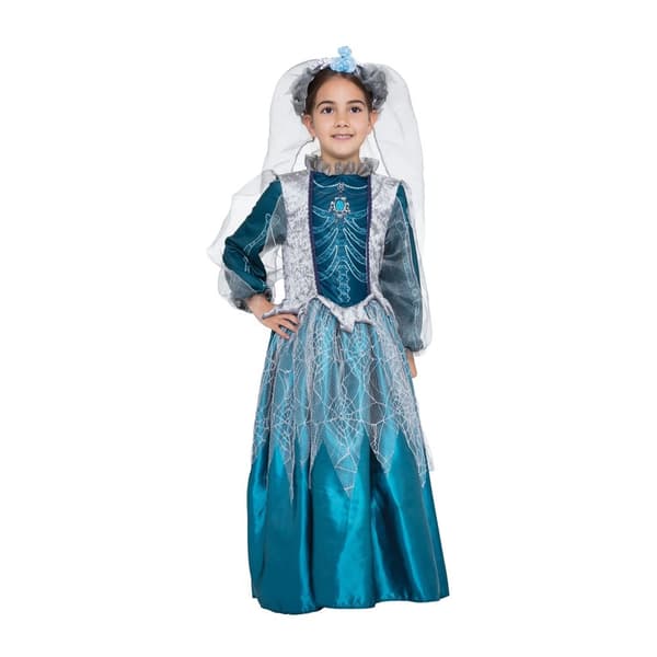 Bristol Novelty Childrens/Girls Skeleton Queen Costume