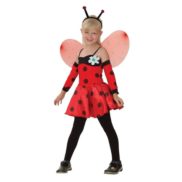 Bristol Novelty Childrens/Kids Ladybug Costume Red/Black L