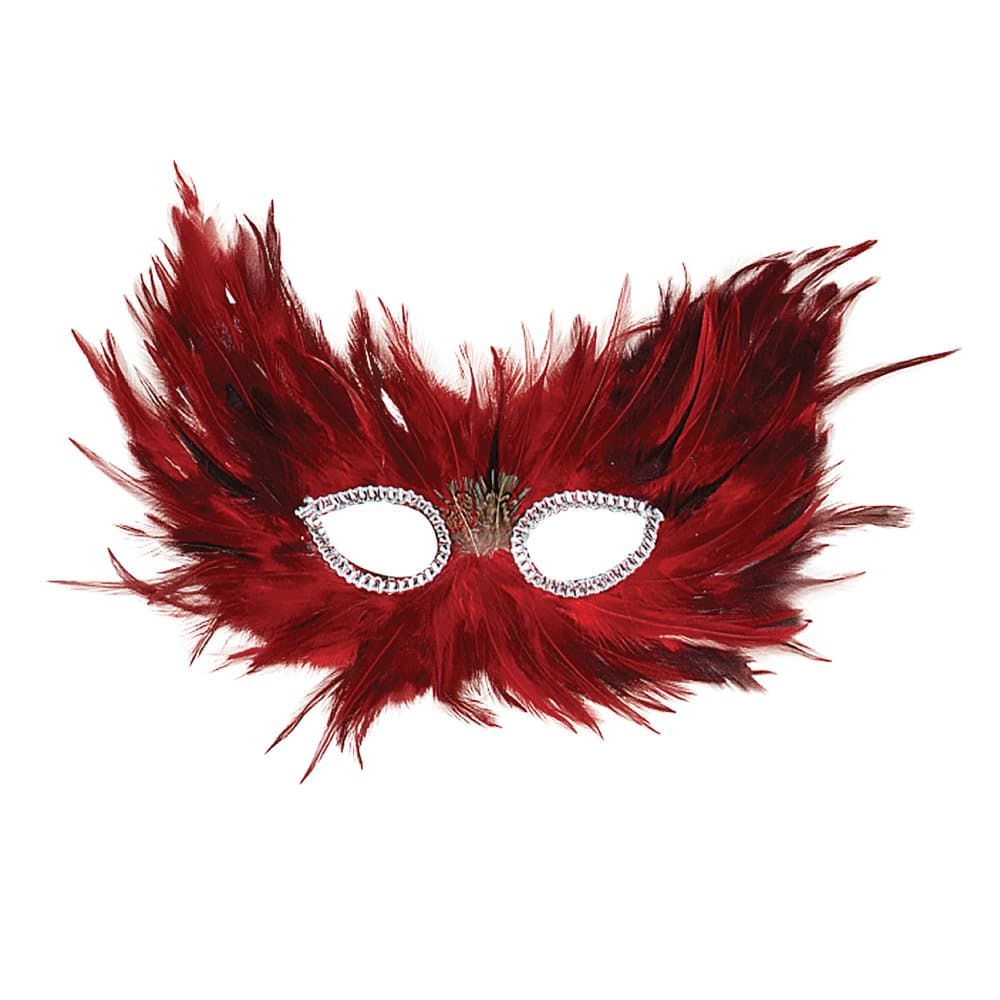 Bristol Novelty Unisex vuxen fjäder ögonmask