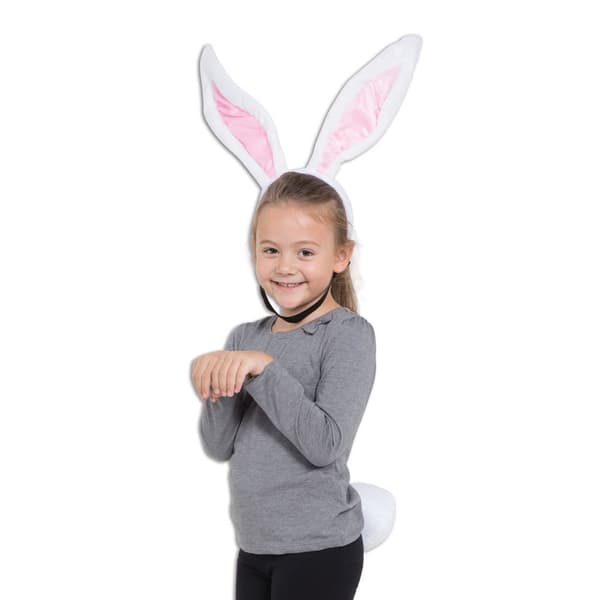 Bristol Novelty Childrens/Kids Bunny Big Ear Set