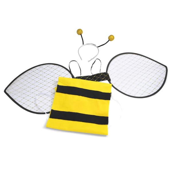 Bristol Novelty Adults Unisex Bumble Bee Set Yellow/Black One Size