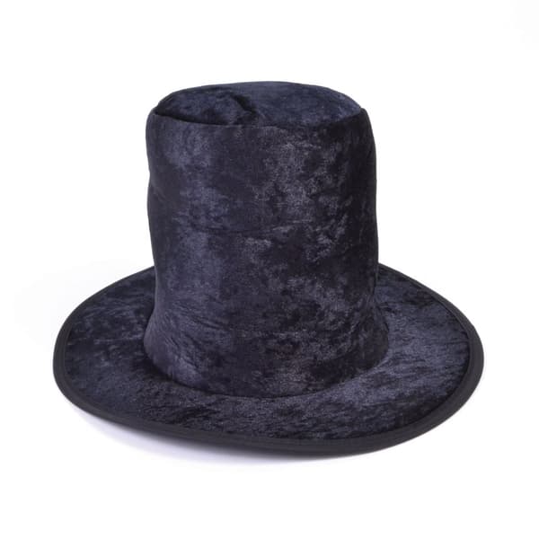 Bristol Novelty Kids/Childs Velvet Top Hat Purple One Size