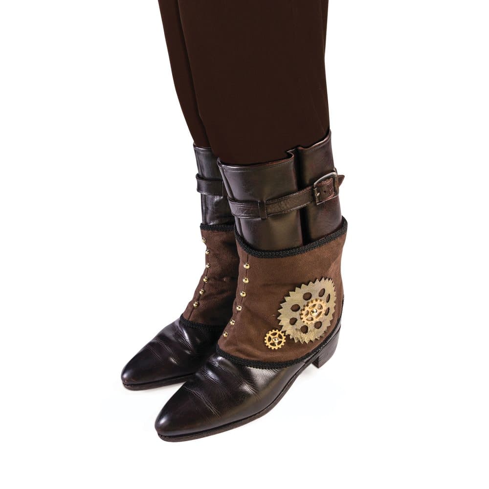Bristol Novelty Unisex vuxna Steampunk Spats