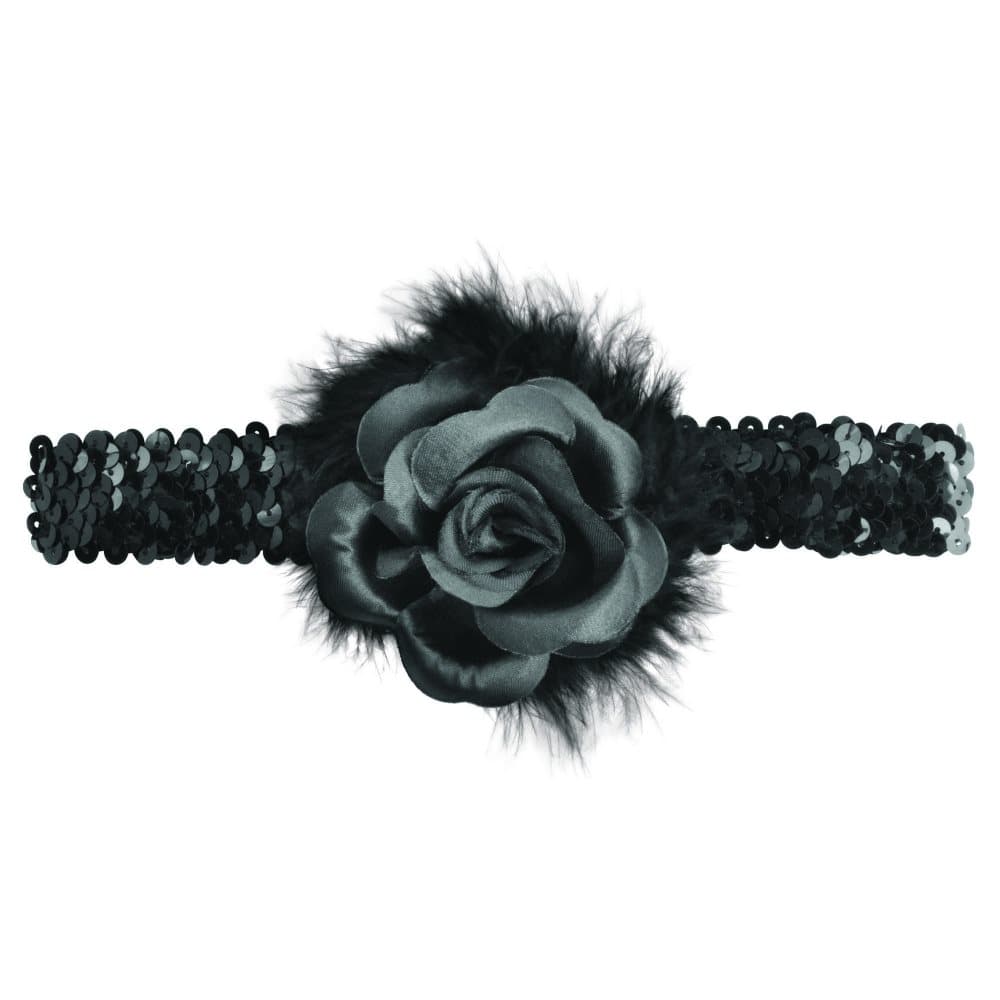 Bristol Novelty Unisex vuxna Rose Flapper pannband