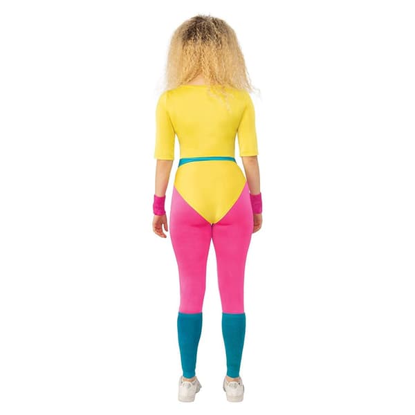 Bristol Novelty Aerobic-pige kostume til kvinder