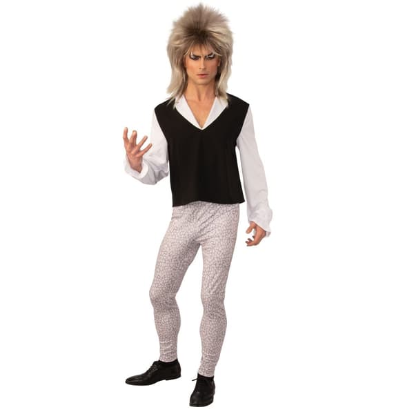 Bristol Novelty Mens Goblin Overlord Costume White/Black XL