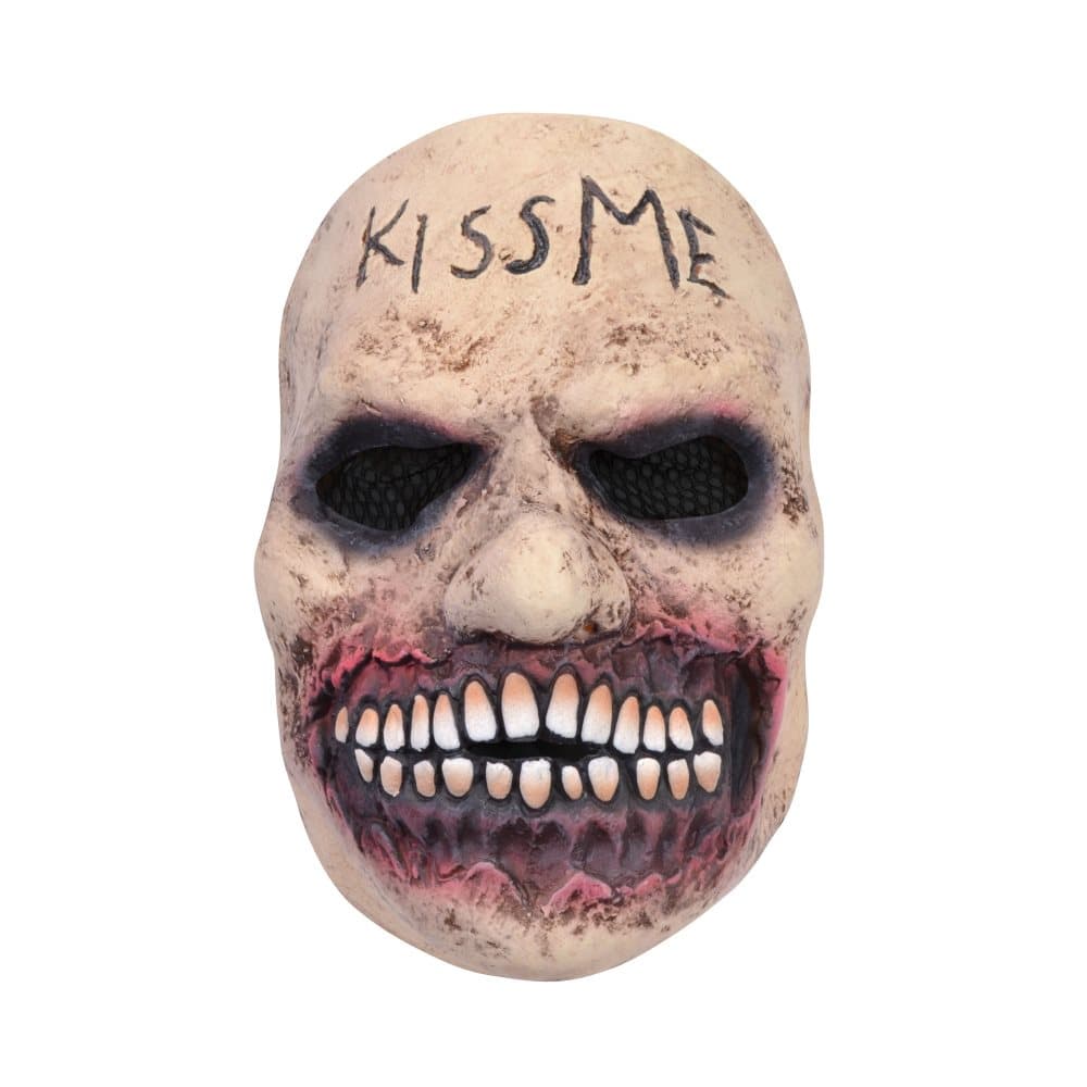 Bristol Novelty Unisex vuxna Grimace Kiss Me latexmask för vuxna