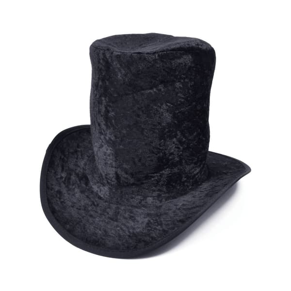 Bristol Novelty Unisex fløjlshat af fløjl Black One Size