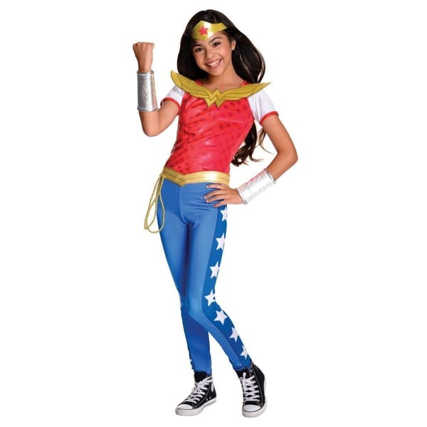 Wonder Woman Piger Deluxe kostume Multicoloured L