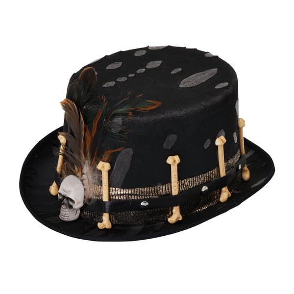 Bristol Novelty Unisex Voodoo Top Hat