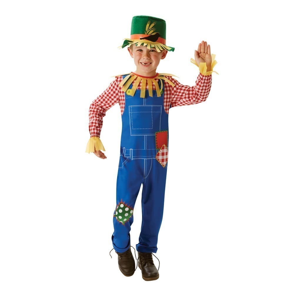 Bristol Novelty Pojkar Scarecrow Kostym