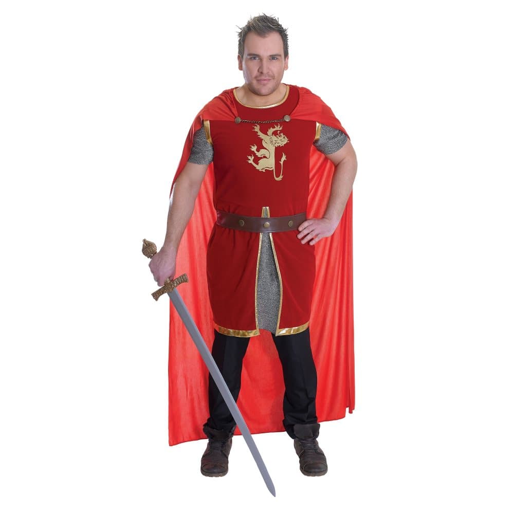 Bristol Novelty Mens Lion Heart Costume