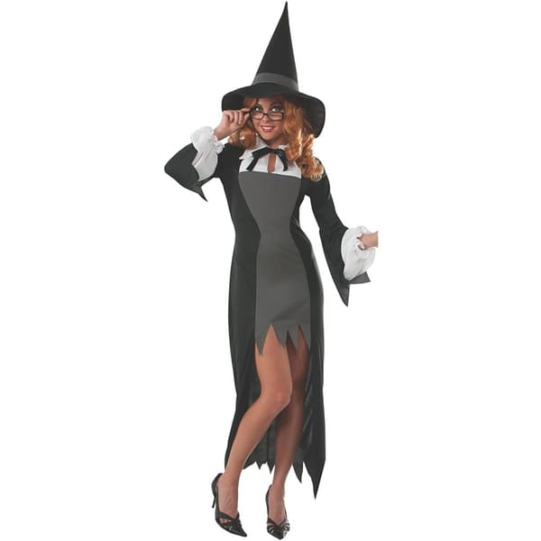 Bristol Novelty Dame/kvinder puritansk heks kostume Black/Grey M