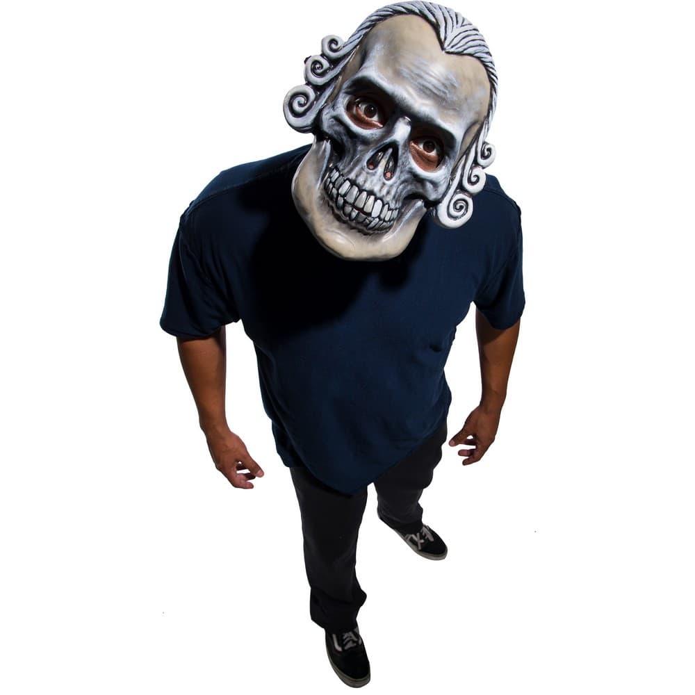 Bristol Novelty Unisex vuxen Founding Father Halloween mask