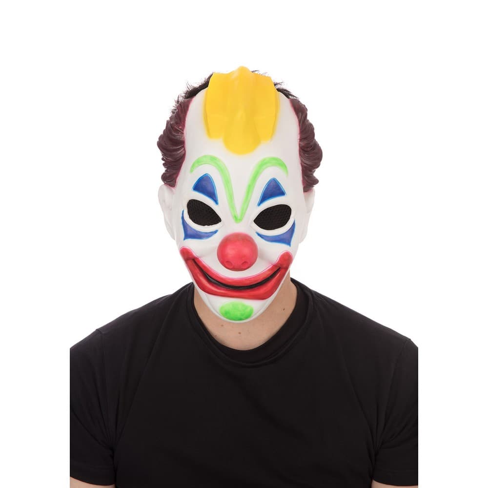 Bristol Novelty Unisex vuxna störd clown Halloween mask